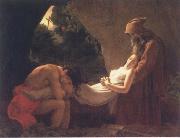 Anne-Louis Girodet-Trioson The Burial of Atala Spain oil painting artist